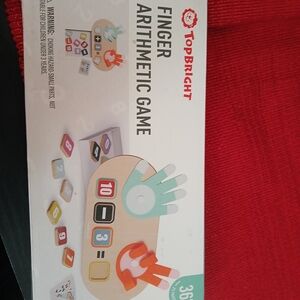 Top Bright Finger Arithmetic Game - Multicolor Learning Toy